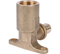 Угольник настенный с длинным нарезным патрубком 16-Rp 1/2" Stout