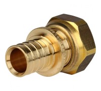 Переходник с накидной гайкой (евроконус) 20xG 3/4" для труб из сшитого полиэтилена Stout