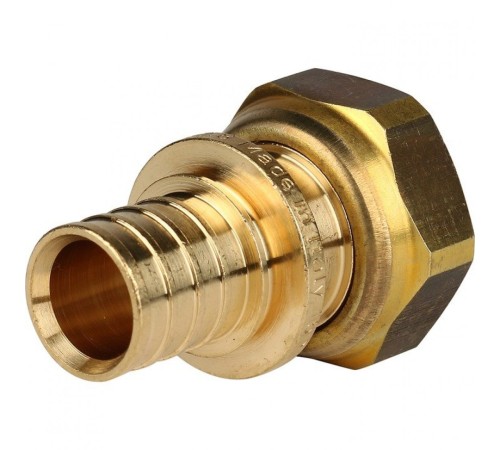 Переходник с накидной гайкой (евроконус) 20xG 3/4" для труб из сшитого полиэтилена Stout