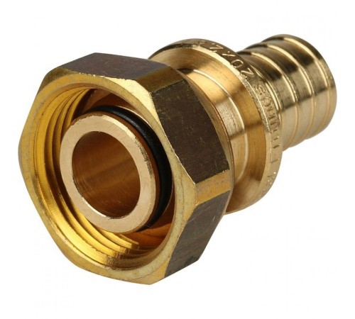 Переходник с накидной гайкой (евроконус) 20xG 3/4" для труб из сшитого полиэтилена Stout