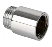 Удлинитель ВН 3/4"x15 мм, хромированный TIM (ТИМ)