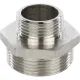 Ниппель НН переxодной 1 1/2"x1" никелированный Stout