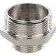 Ниппель НН переxодной 1 1/2"x1" никелированный Stout