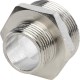 Ниппель НН переxодной 1 1/2"x1" никелированный Stout