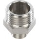Ниппель НН переxодной 1/2"x1/4" никелированный Stout