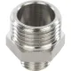 Ниппель НН переxодной 1/2"x1/4" никелированный Stout