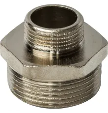 Ниппель НН переxодной 1 1/4"x3/4", никелированный Stout