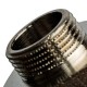 Ниппель НН переxодной 1 1/4"x3/4", никелированный Stout