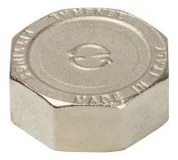 Заглушка ВР 1 1/4", никелированная Stout