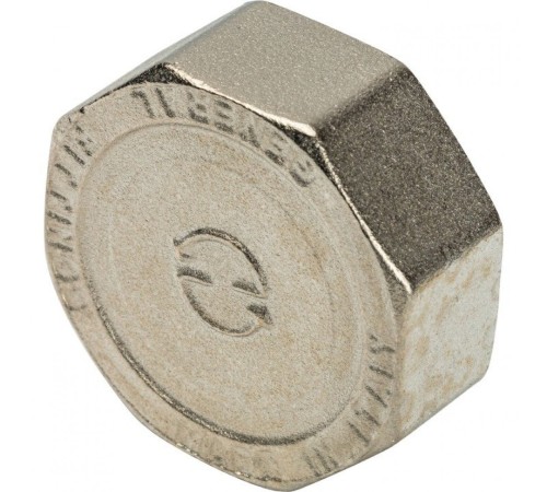 Заглушка ВР 1 1/4", никелированная Stout