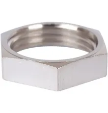 Контргайка 1/4", никелированная Stout