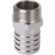 Штуцер НР 3/4"x25, никелированный Stout