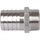 Штуцер НР 3/4"x25, никелированный Stout