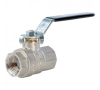 Кран шаровой полнопроходной ВР/ВР 1/2", ручка рычаг Stout
