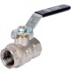 Кран шаровой стандартнопроходной ВР/ВР 1/2", ручка рычаг Stout