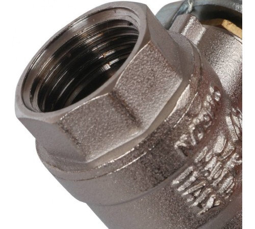 Кран шаровой стандартнопроходной ВР/ВР 1/2", ручка рычаг Stout