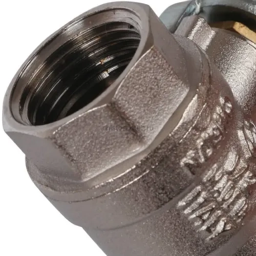 Кран шаровой стандартнопроходной ВР/ВР 1/2", ручка рычаг Stout
