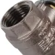 Кран шаровой стандартнопроходной ВР/ВР 1/2", ручка рычаг Stout