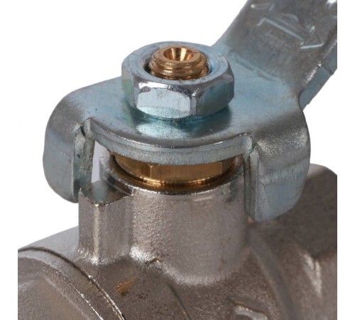 Кран шаровой стандартнопроходной ВР/ВР 1/2", ручка рычаг Stout