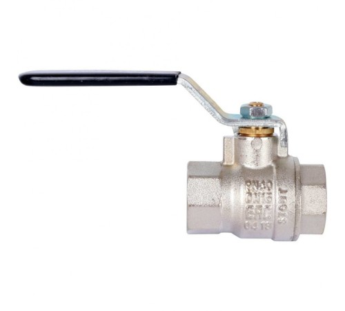 Кран шаровой стандартнопроходной ВР/ВР 1/2", ручка рычаг Stout