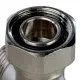 Узел нижнего подключения радиатора для однотрубной системы 3/4", угловой Stout