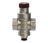 Редуктор давления поршневой 3/4" с выходом для манометра 1/4" Stout
