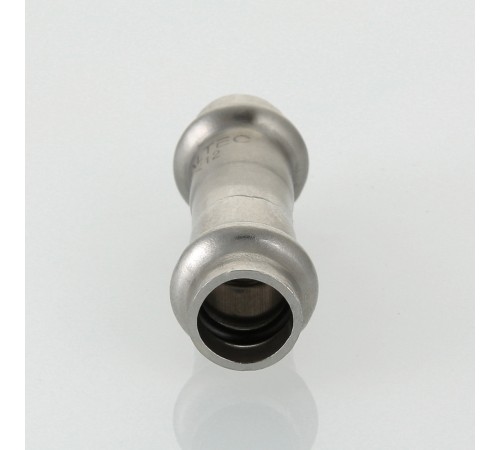 Пресс-муфта 28 мм х 28  из нержавеющей стали VTi.903.I.002828 VALTEC (ВАЛТЕК)