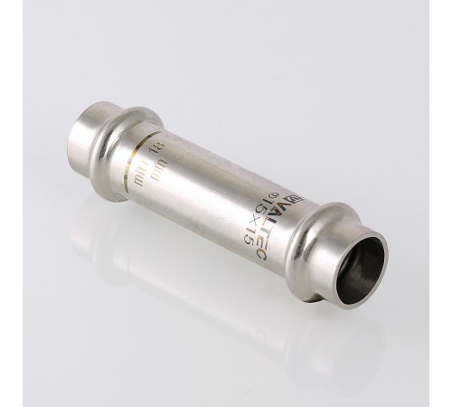 Пресс-муфта надвижная 42 мм х 42  из нержавеющей стали VTi.904.I.004242 VALTEC (ВАЛТЕК)