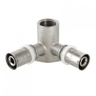 Водорозетка пресс проходная 20х1/2" ВР Valtec