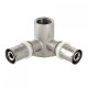 Водорозетка пресс проходная 20х1/2" ВР Valtec