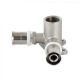 Водорозетка пресс проходная 20х1/2" ВР Valtec