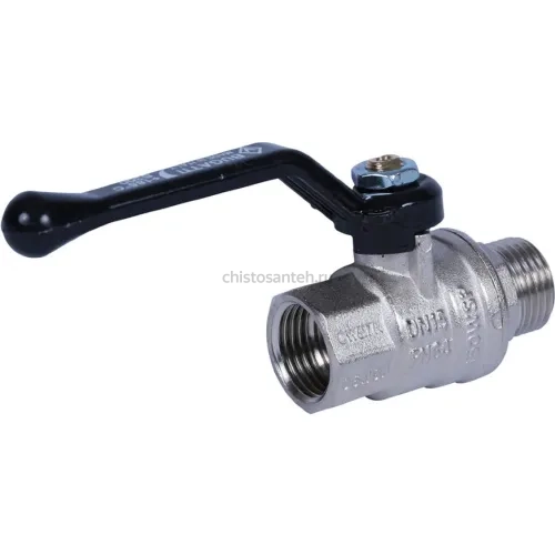 Кран шаровый ВН ручка 1/2" Bugatti (Бугатти)