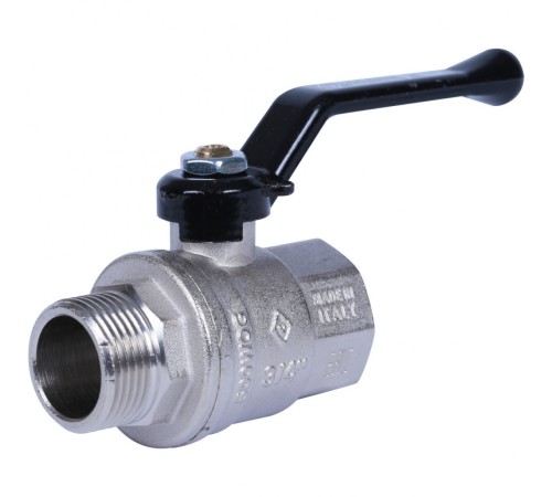 Кран шаровый ВН ручка 3/4" Bugatti Кран шаровый ВН ручка 3/4" Bugatti