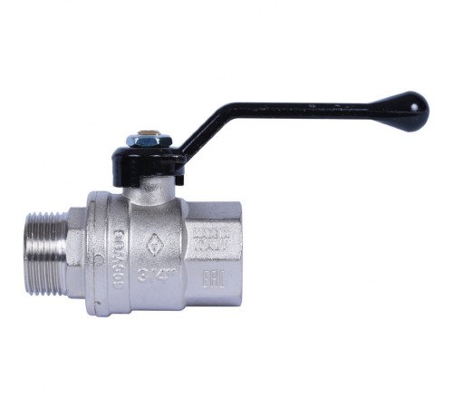 Кран шаровый ВН ручка 3/4" Bugatti Кран шаровый ВН ручка 3/4" Bugatti
