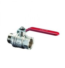 Кран шаровый 1 1/4" НВ маховик из алюминия Optibal Oventrop