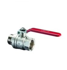 Кран шаровый 1 1/4" НВ маховик из алюминия Optibal Oventrop