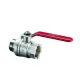 Кран шаровый 1 1/4" НВ маховик из алюминия Optibal Oventrop
