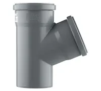 Тройник канализационный HTEA 110х110/67° Ostendorf