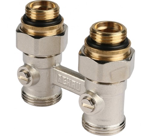 Узел нижнего подключения радиатора 1/2" НР x 3/4" НР, прямой REHAU (РЕХАУ - 12407271001) Узел нижнего подключения радиатора 1/2" НР x 3/4" НР, прямой REHAU (РЕХАУ - 12407271001)