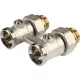 Узел нижнего подключения радиатора 1/2" НР x 3/4" НР, прямой REHAU (РЕХАУ - 12407271001)