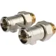 Узел нижнего подключения радиатора 1/2" НР x 3/4" НР, прямой REHAU (РЕХАУ - 12407271001)