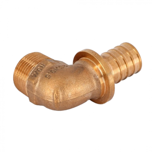 Уголок-переходник с наружной резьбой 32-R 3/4 RX+ REHAU (РЕХАУ - 14563511001)