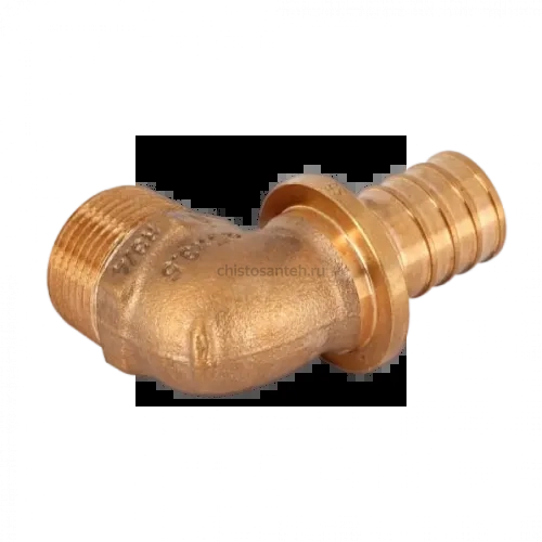 Уголок-переходник с наружной резьбой 32-R 3/4 RX+ REHAU (РЕХАУ - 14563511001)