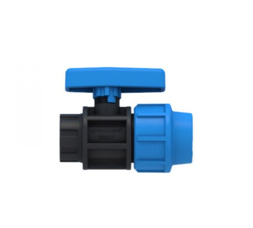 Кран шаровой с внутренней резьбой 32x1" ПНД Джилекс