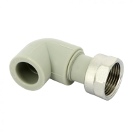 Угольник PPR с накидной гайкой 20х3/4" FV-Plast