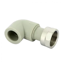 Угольник PPR с накидной гайкой 20х3/4" FV-Plast