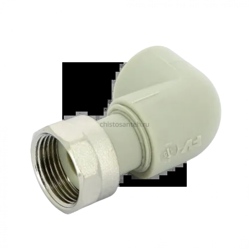 Угольник PPR с накидной гайкой 20х3/4" FV-Plast