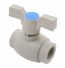 Кран шаровой бабочка PPR 20 FV-Plast