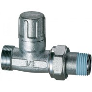 Вентиль запорный прямой 1/2" M24x19 FAR
