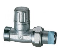 Вентиль запорный прямой 1/2" M24x19 FAR